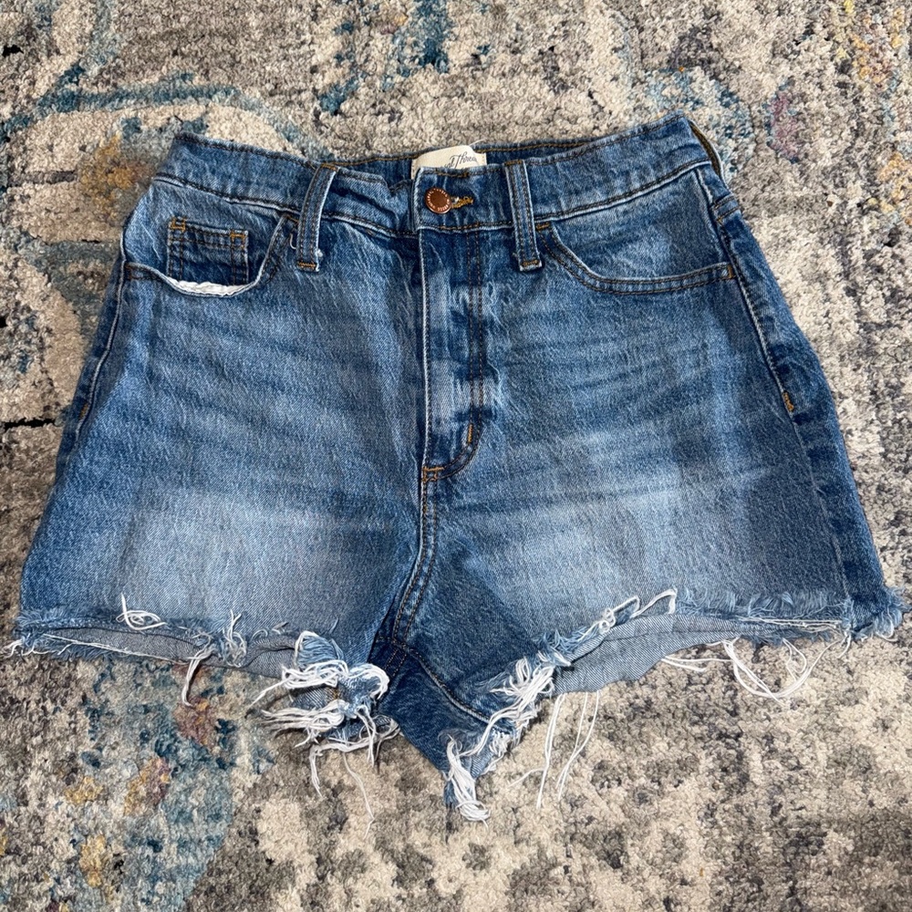 Universal Thread Distressed Blue Jean Shorts